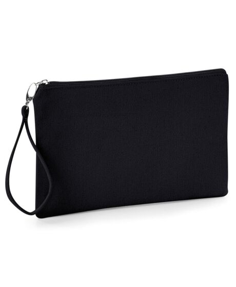 Canvas wristlet pouch Thumbnail