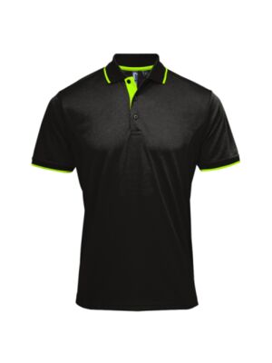 Premier Contrast Coolchecker® Piqué Polo Shirt Thumbnail