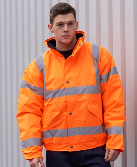 Portwest Hi-Vis GO/RT Bomber Jacket Thumbnail