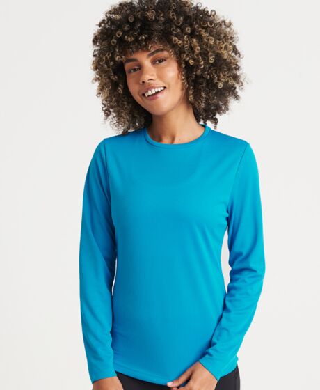 AWDis Ladies Cool Long Sleeve T-Shirt Thumbnail