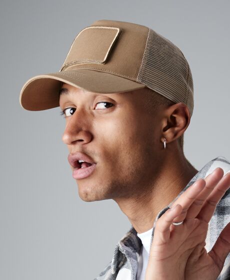 Beechfield Patch Snapback Trucker Cap Thumbnail