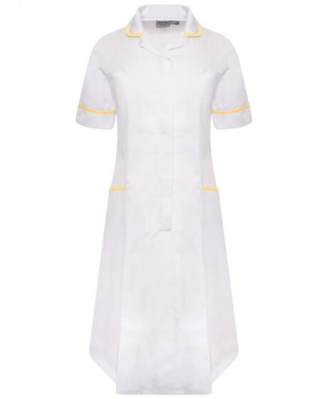 Ladies Dress with Round Collar Thumbnail