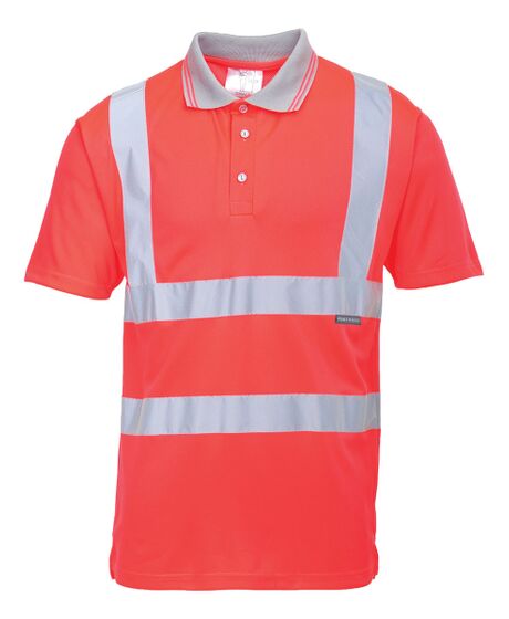 Hi-Vis Polo Shirt S/S Thumbnail