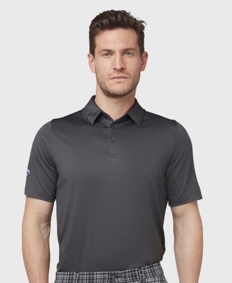 Swing Tech™ solid polo Thumbnail