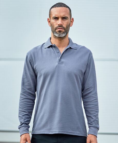 Pro RTX Pro Long Sleeve Piqué Polo Shirt Thumbnail