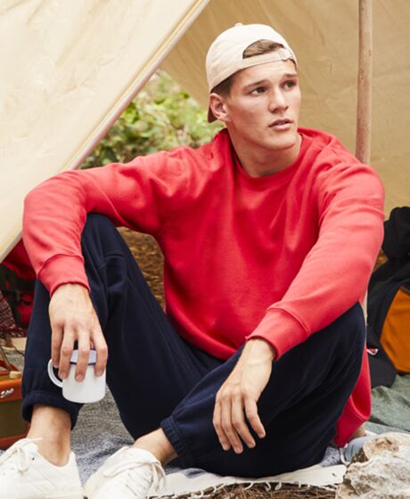 Fruit of the Loom Premium Drop Shoulder Sweatshirt Thumbnail