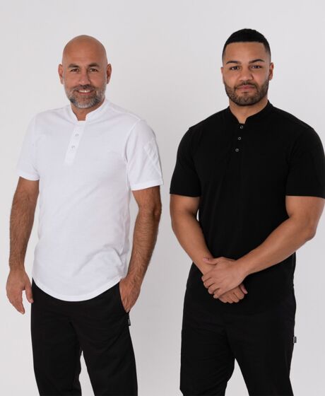 Le Chef Knitted Pique Chef Shirt Thumbnail