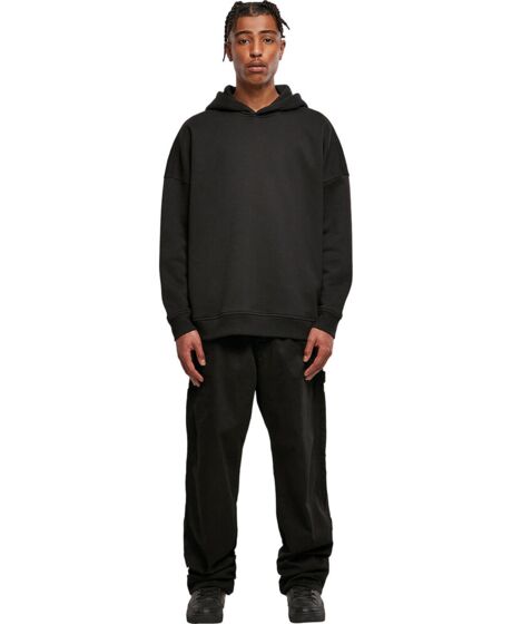 Oversized cut-on sleeve hoodie Thumbnail