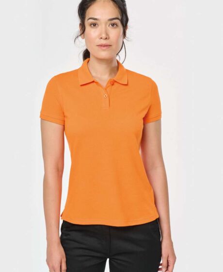 Kariban Ladies Anti-Bacterial Piqué Polo Shirt Thumbnail