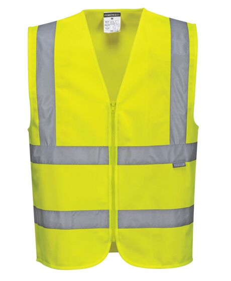 Hi-Vis Band and Brace Vest Zip Fastening Thumbnail