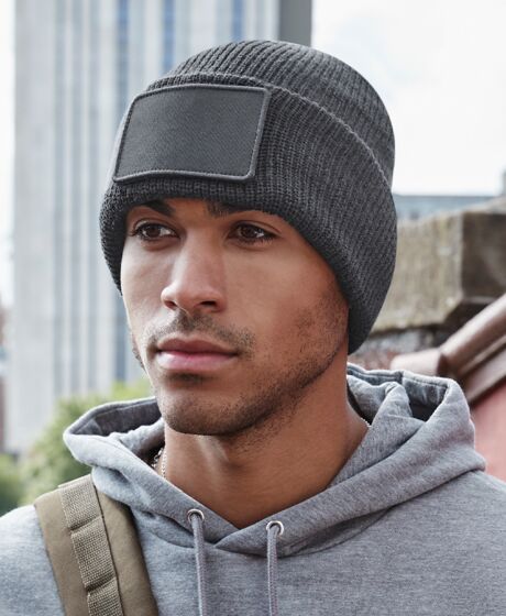 Beechfield Removable Patch Thinsulate™ Beanie Thumbnail