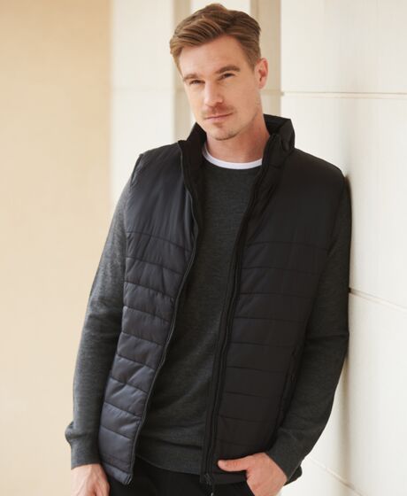 Henbury Unisex Padded Gilet Thumbnail