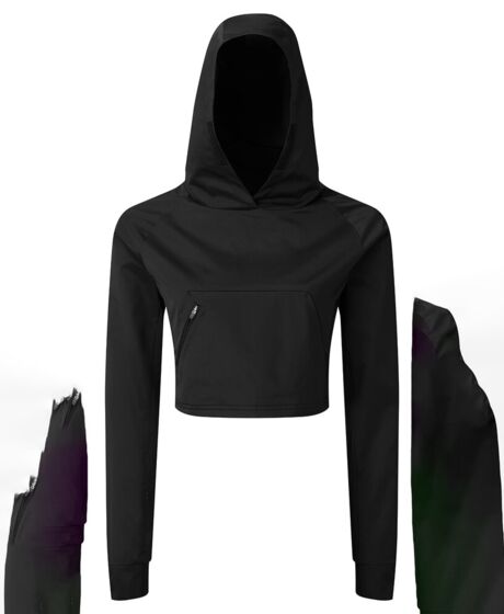 Women's TriDri® cropped jacket Thumbnail