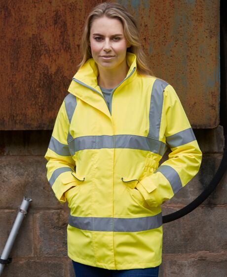Yoko Ladies Hi-Vis Executive Jacket Thumbnail