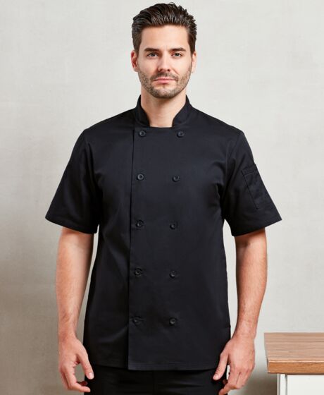 Premier Short Sleeve Chef's Jacket Thumbnail