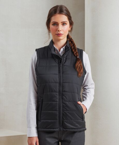Premier Ladies Recyclight® Padded Gilet Thumbnail