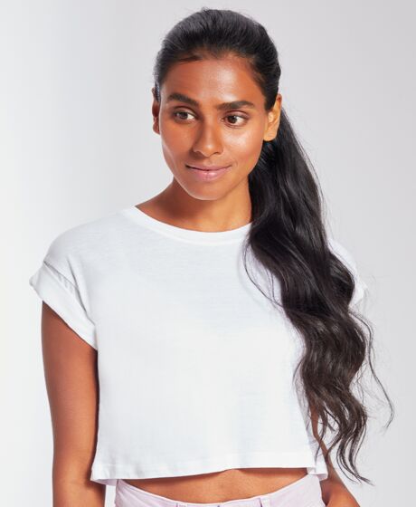 Mantis Ladies Organic Cropped T-Shirt Thumbnail