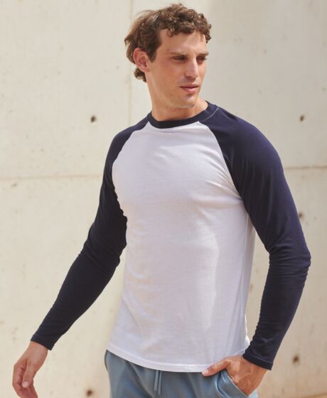 SF Men Long Sleeve Baseball T-Shirt Thumbnail