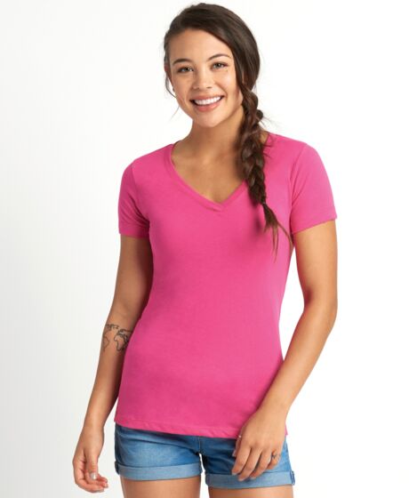 Next Level Apparel Ladies Ideal V Neck T-Shirt Thumbnail