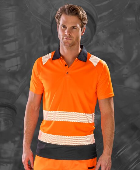 Result Genuine Recycled Safety Polo Shirt Thumbnail