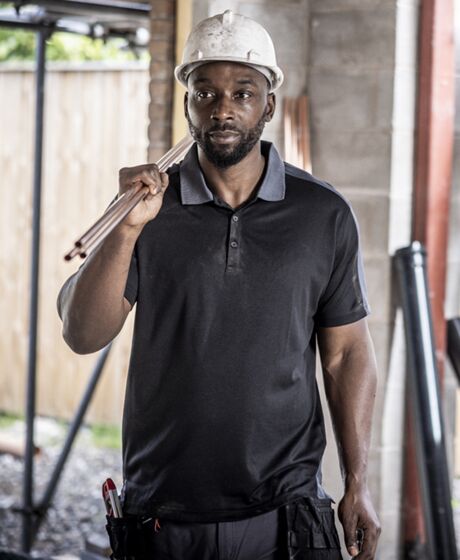 Regatta Contrast Quick Wicking Piqué Polo Shirt Thumbnail