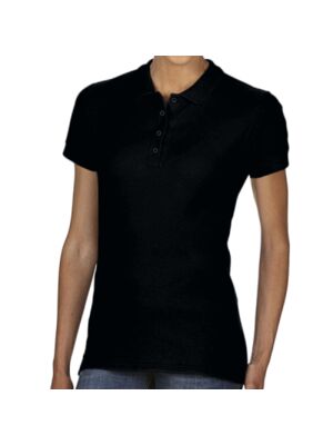 Gildan Ladies SoftStyle® Double Piqué Polo Shirt Thumbnail