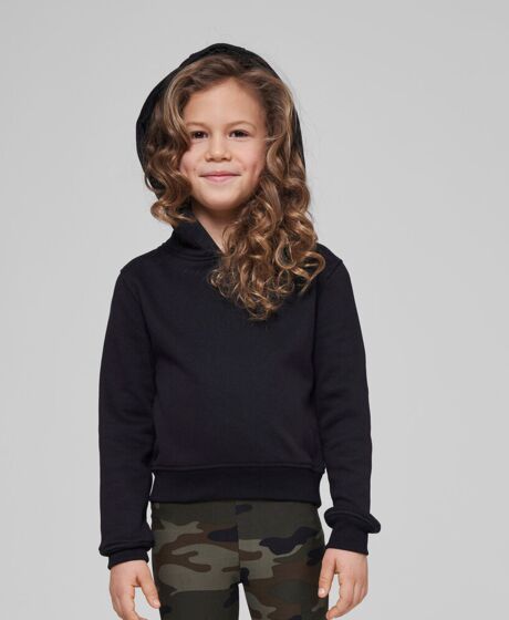 Girls cropped sweat hoodie Thumbnail