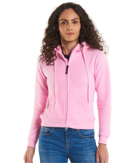 Ladies Classic Full Zip Hooded Sweatshirt Thumbnail