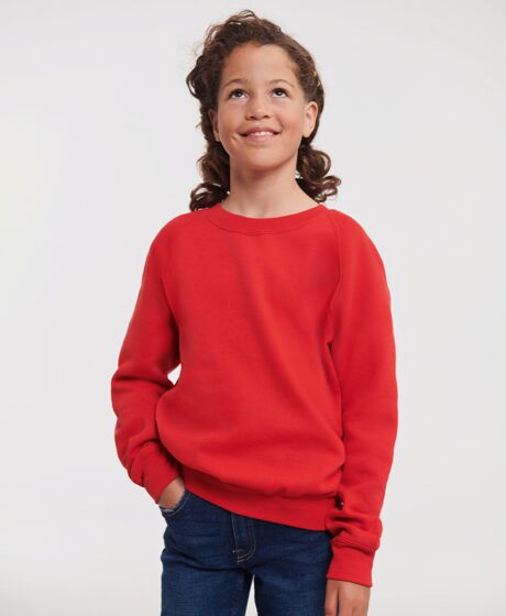 Russell Schoolgear Kids Raglan Sweatshirt Thumbnail