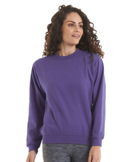 Ladies Deluxe Crew Neck Sweatshirt Thumbnail