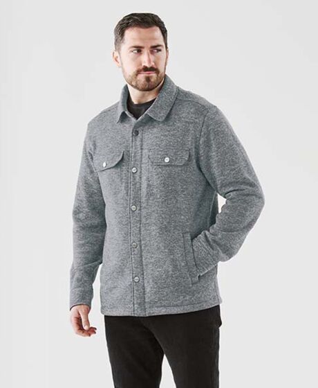 Stormtech Avalante Knitted Fleece Shirt Jacket Thumbnail