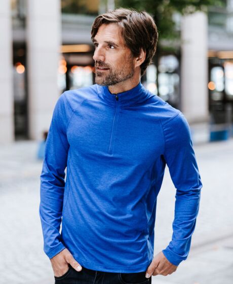 Milano 1/4-zip pullover Thumbnail