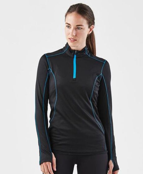 Stormtech Ladies Pulse Fleece Pullover Zip Neck Top Thumbnail