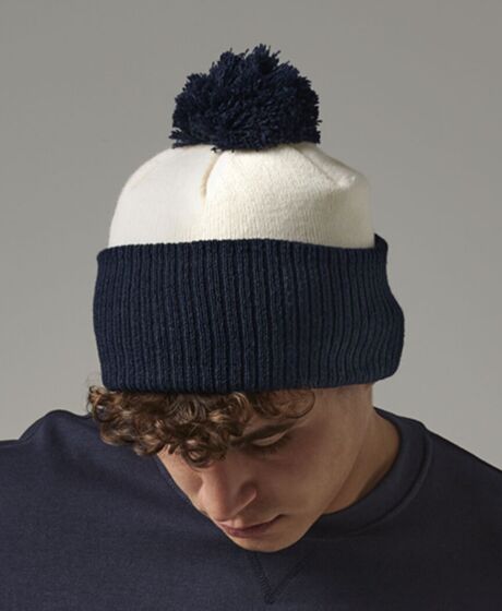 Beechfield Snowstar® Two Tone Beanie Thumbnail