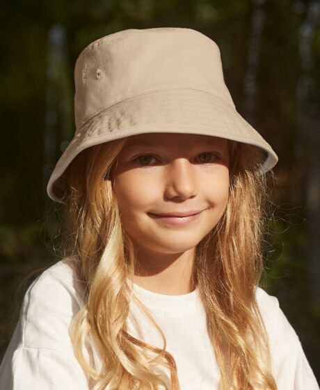 Beechfield Kids Organic Cotton Bucket Hat Thumbnail
