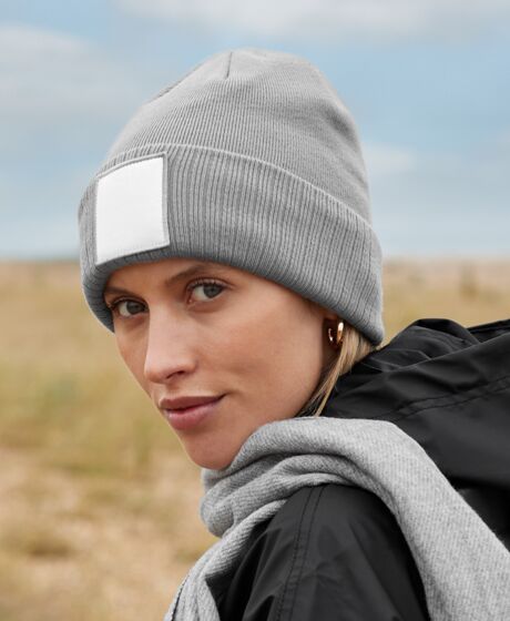 Beechfield Appliqué Patch Beanie Thumbnail