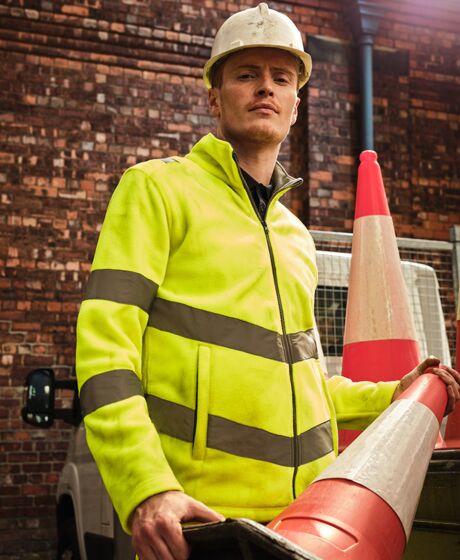 Regatta High Visibility Pro Contract Thor Fleece Jacket Thumbnail