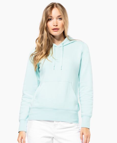Kariban Ladies Eco Friendly Hooded Sweatshirt Thumbnail