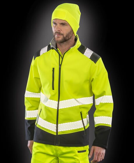 Result Safe-Guard Printable Ripstop Safety Soft Shell Jacket Thumbnail