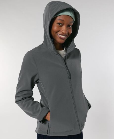 Women’s Stella Discoverer hooded softshell  (STJW159) Thumbnail
