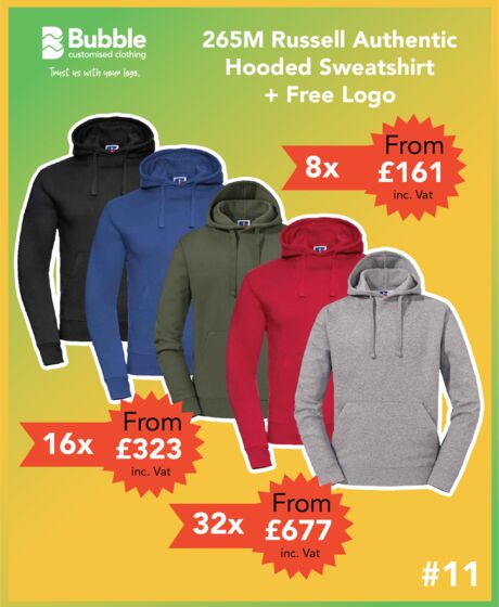 Russell Authentic Hooded Sweatshirt Bundle Thumbnail