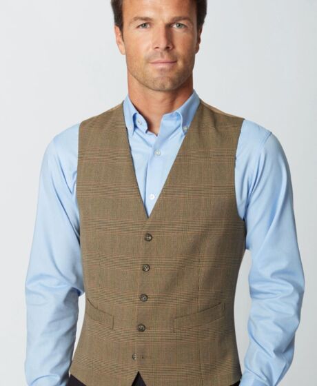 Emilio Check Waistcoat Thumbnail