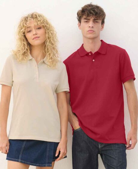 SOL'S Unisex Pacific Twin Piqué Polo Shirt Thumbnail