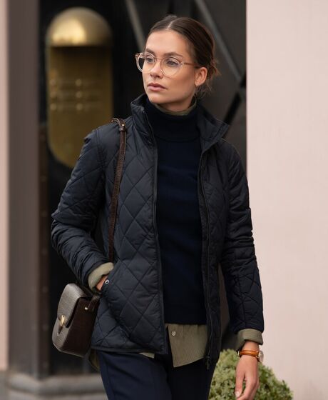 Women’s Henderson – stylish diamond quilted jacket Thumbnail