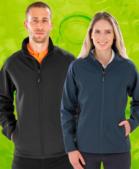 Result Genuine Recycled Ladies Printable Soft Shell Jacket Thumbnail
