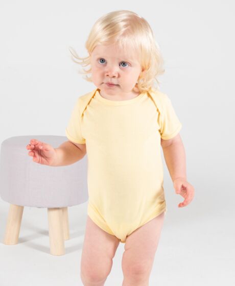 Larkwood Essential Short Sleeve Baby Bodysuit Thumbnail