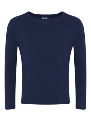 Banner 50/50 V Neck Pullover (Old Badge) Thumbnail