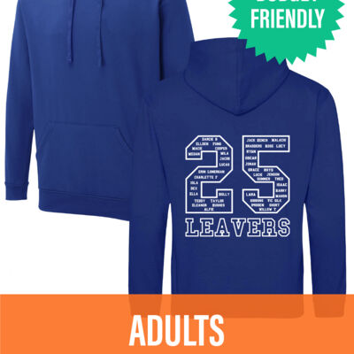 2025 LEAVERS HOODIE ADULT SIZES DESIGN 1 Thumbnail