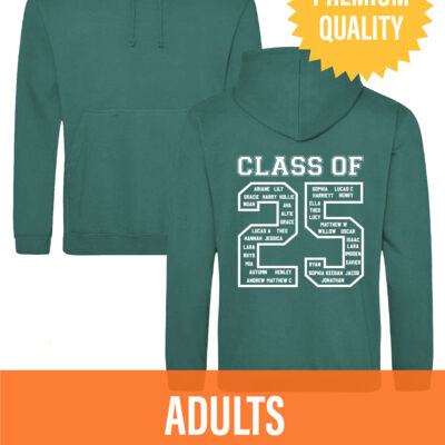 2025 LEAVERS HOODIE ADULT SIZES DESIGN 3 Thumbnail