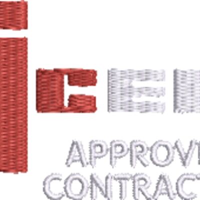 NIC Approved Contractor White/Red Thumbnail